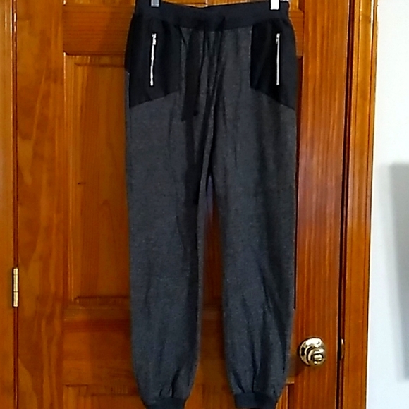 Nollie Pants - NOLLIE Zip Front Pocket Sweat Pants